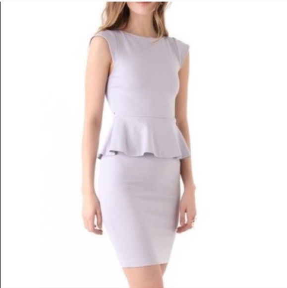 Alice + Olivia | Dresses | Alice Olivia Victoria Peplum Hem Dress | Poshmark